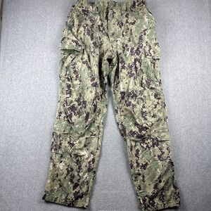 U.S. Navy Pants Large Long Working Uniform Type III NWU Seals Military Camo